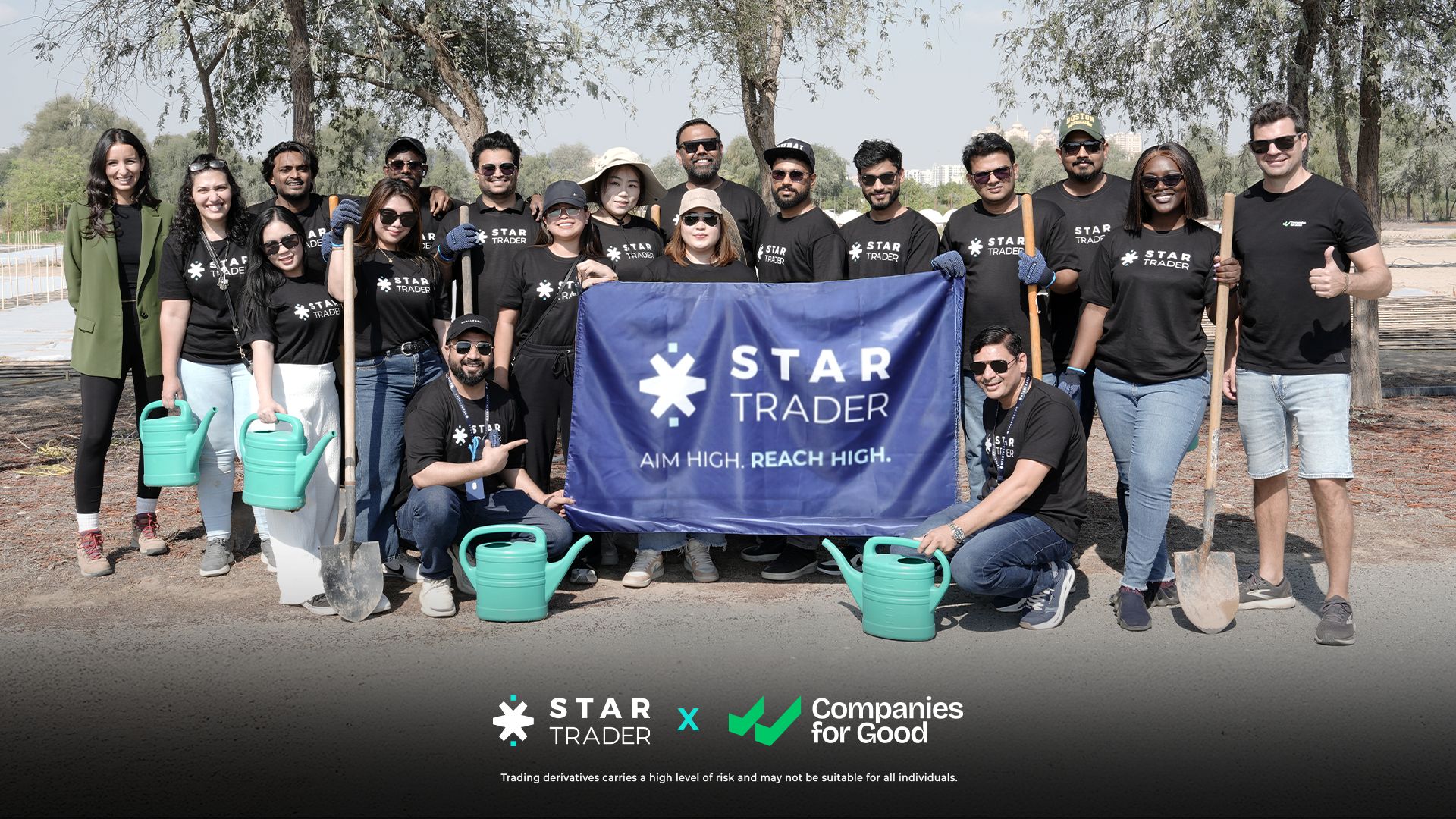 STARTRADER Plants Seeds of Sustainability with the UAE Green Agenda 2030